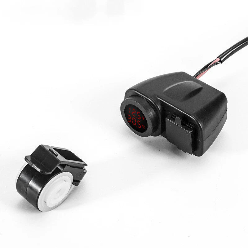 Motorcycle Car Mobile Phone Charger Waterproof With Switc