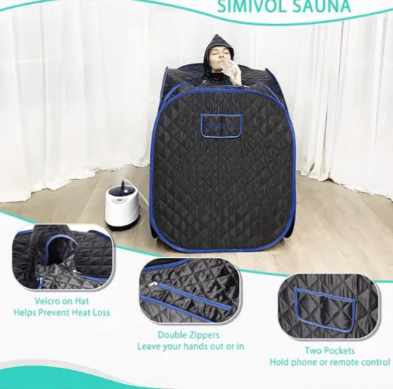 Portable Steam Sauna Tent Spa ©