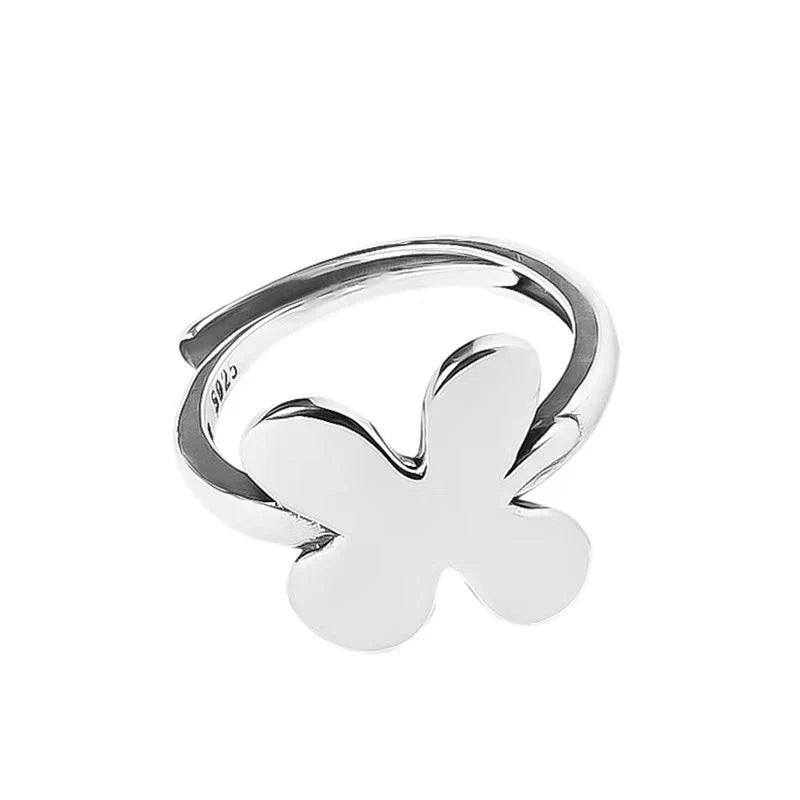 Small Balls Fringe Tape Pendant Open Ring