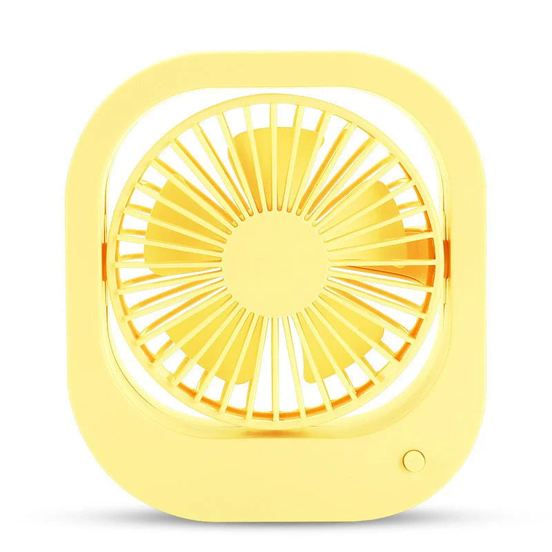 USB Desk Fan Portable Desktop Table Fan With 2 Speed 180 Rotation Adjustable Strong Wind Quiet Mini Fan For Office Household 22.00 AED