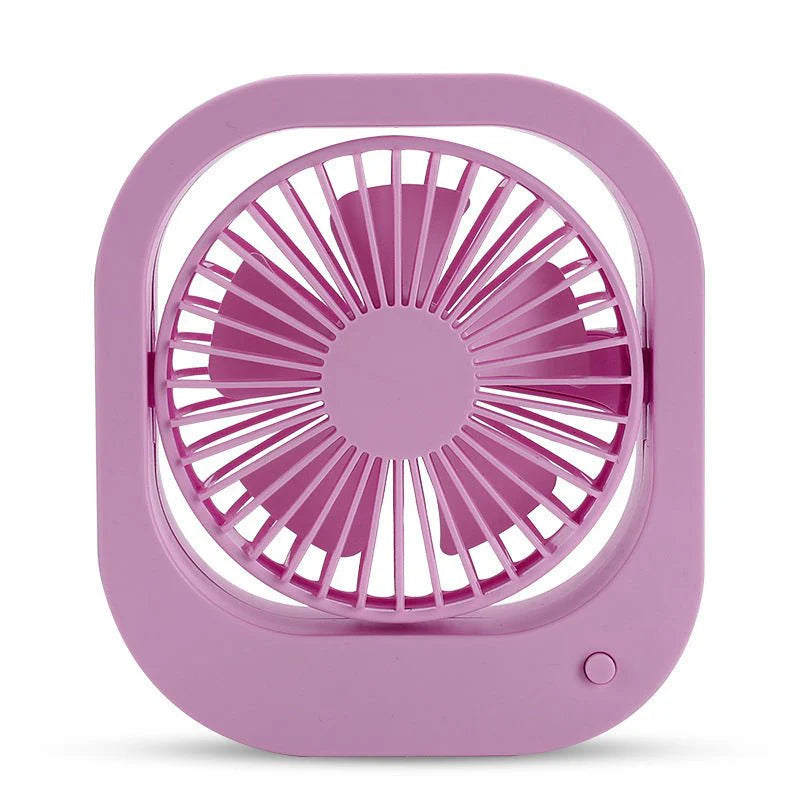 USB Desk Fan Portable Desktop Table Fan With 2 Speed 180 Rotation Adjustable Strong Wind Quiet Mini Fan For Office Household 22.00 AED