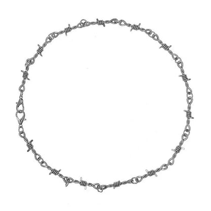 Fashion Personalized Retro Barbed Thorn Necklace