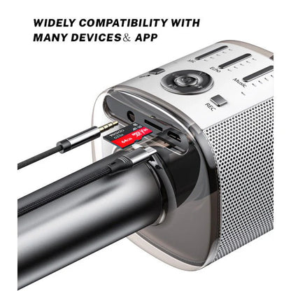 Karaoke Microphone With Speaker