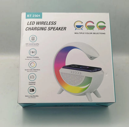 Led Wireless Charger Speaker