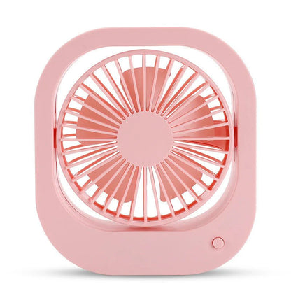 USB Desk Fan Portable Desktop Table Fan With 2 Speed 180 Rotation Adjustable Strong Wind Quiet Mini Fan For Office Household 22.00 AED