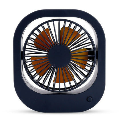 USB Desk Fan Portable Desktop Table Fan With 2 Speed 180 Rotation Adjustable Strong Wind Quiet Mini Fan For Office Household 22.00 AED
