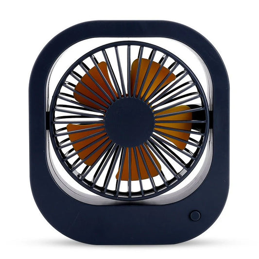 USB Desk Fan Portable Desktop Table Fan With 2 Speed 180 Rotation Adjustable Strong Wind Quiet Mini Fan For Office Household 22.00 AED