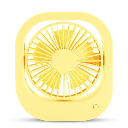 USB Desk Fan Portable Desktop Table Fan With 2 Speed 180 Rotation Adjustable Strong Wind Quiet Mini Fan For Office Household 22.00 AED