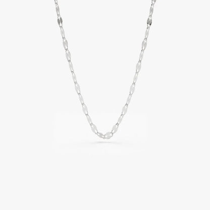 Women's Delicate Lip Chain Necklace